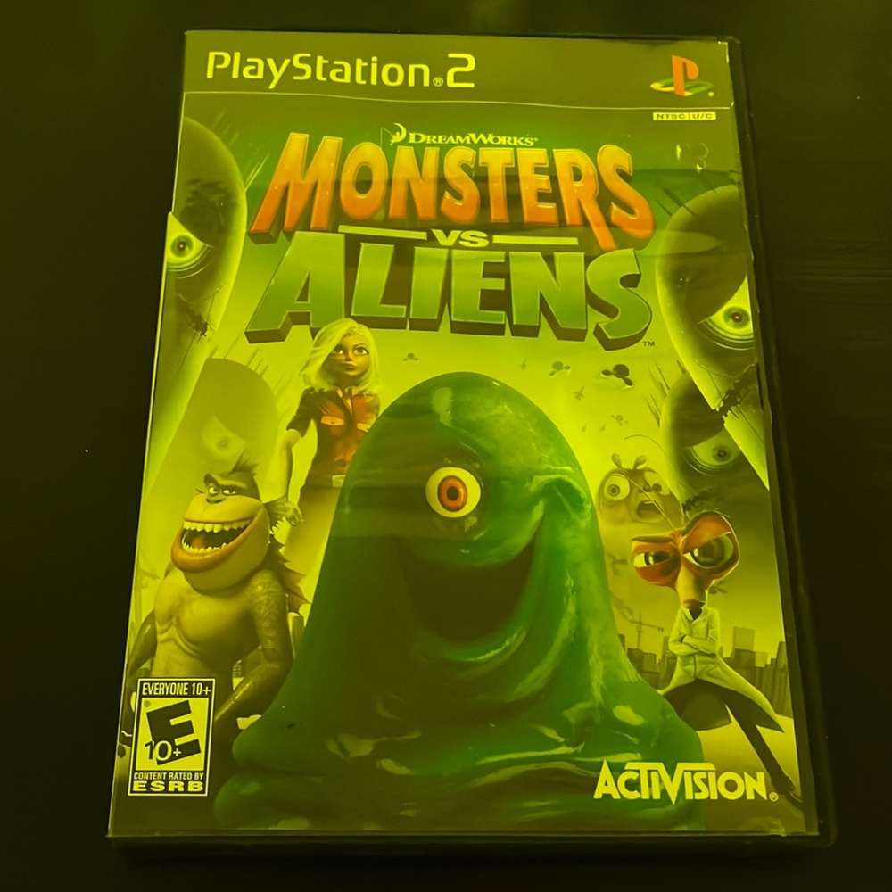 The Art of Monsters vs. Aliens PlayStation 2 Game
